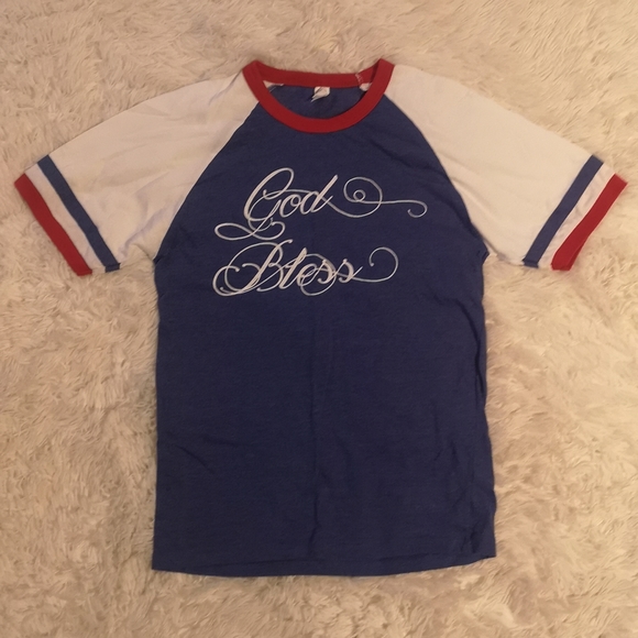 God Bless Tshirt, size small - Picture 1 of 3